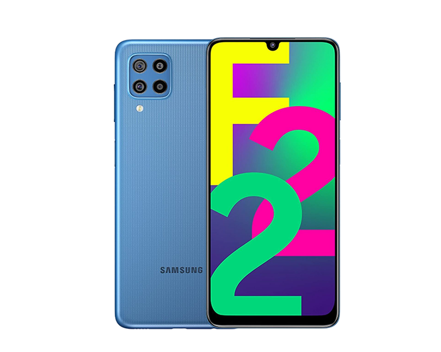 گوشی موبایل سامسونگ Galaxy F22 BLUE